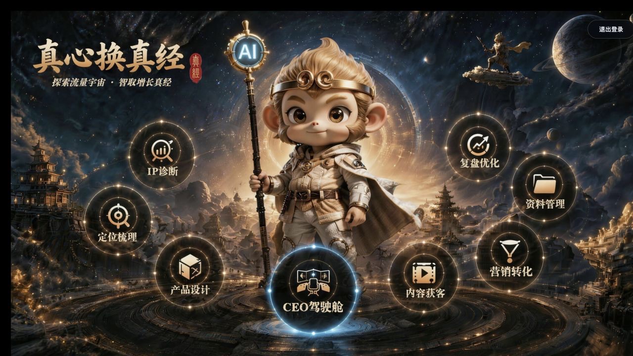 AI业务系统真实首页